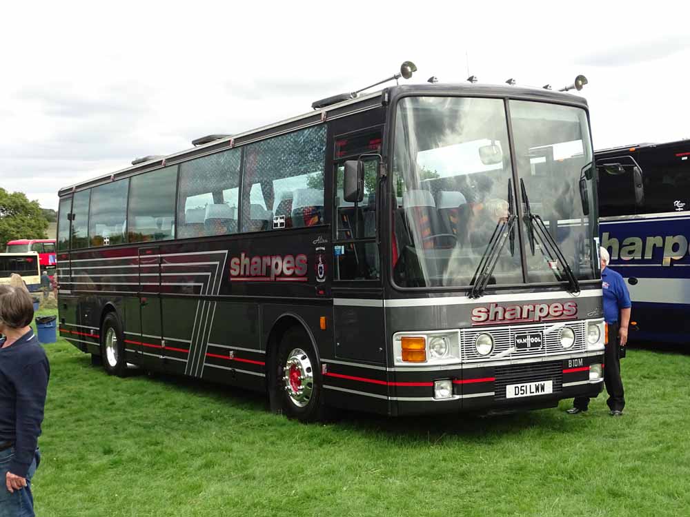 Sharpe & Sons Volvo B10M Van Hool D51LWW