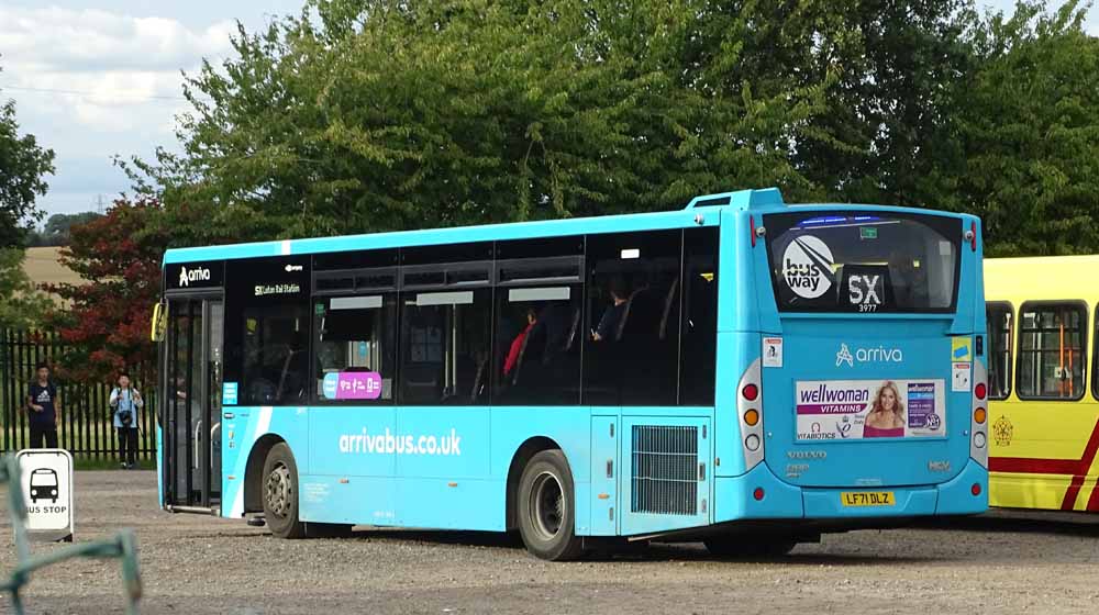 Arriva the Shires Volvo B8RLE MCV 3977