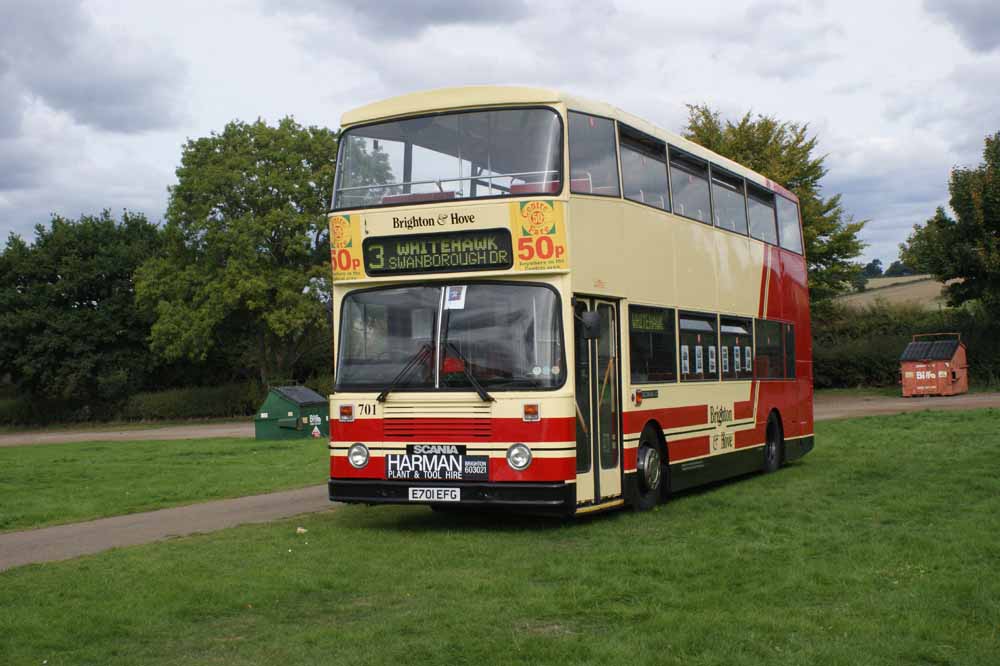 Brighton & Hove Scania N112DRB East Lancs 701