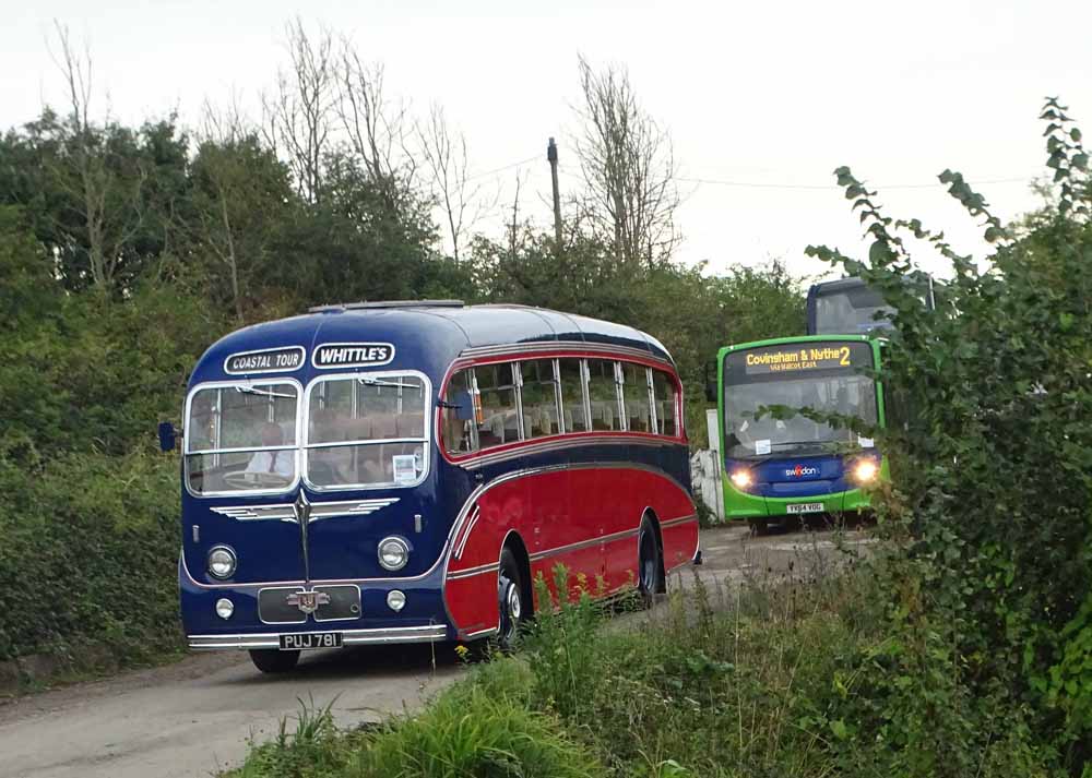 Whittles Leyland Tiger Cub Burlingham Seagull PUJ781