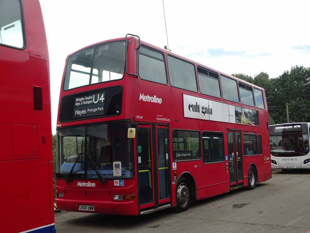 Metroline Volvo B7TL Plaxton President VP614