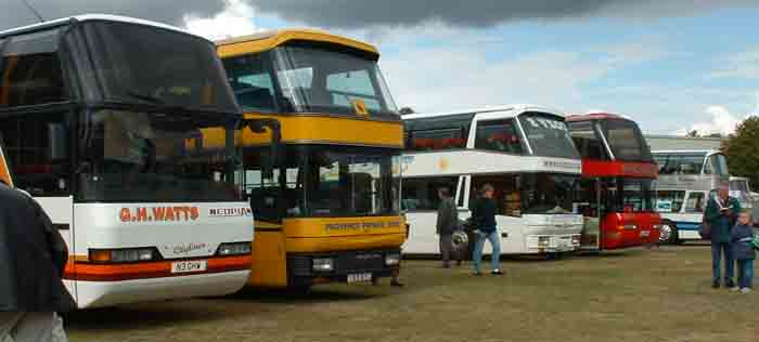 The Neoplan display