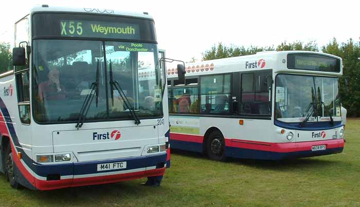 First Hants & Dorset & First Aberdeen Volvos