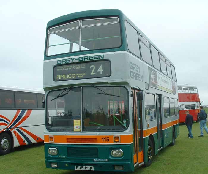 Grey Green Volvo D10M/Alexander 115