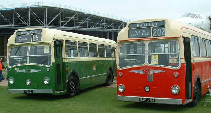 The prototype Bristol LSXs and Concorde