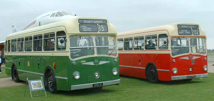 The prototype Bristol LSXs and Concorde