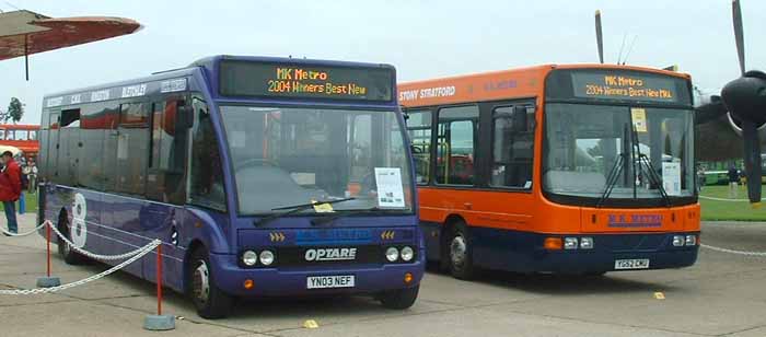 MK Metro Optare Solo 28 & VDL SB120 Wright 61