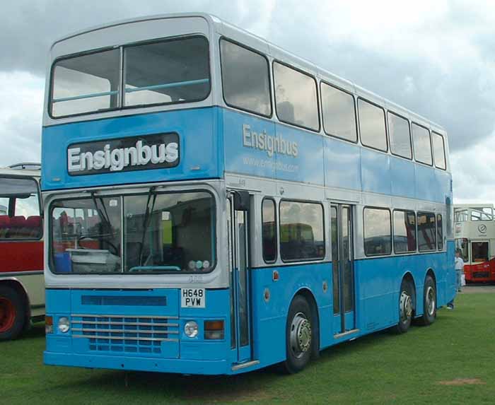 Ensignbus Dennis Condor / Duple Metsec ex NWFB DA17 (EV 2009)