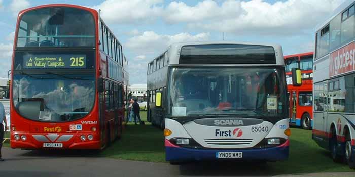 First PMT Omnicity & London Volvo B7TL