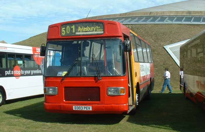 Red Rose Volvo B9M Plaxton Bustler