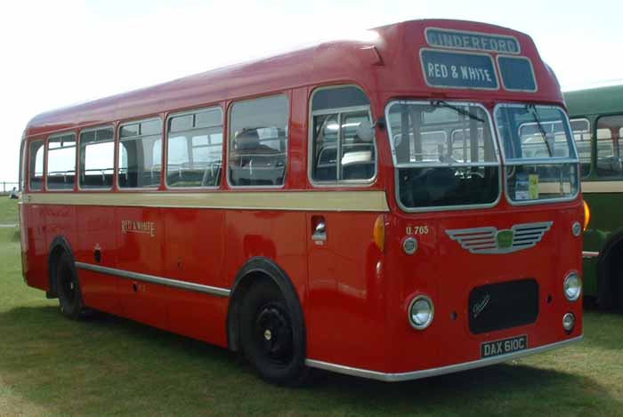 Red & White Bristol MW6G ECW U.765