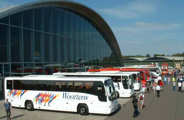 Showbus 2007 American Air Museum Plaxton display