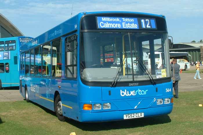 Marchwood Motorways DAF SB120 Wright 564