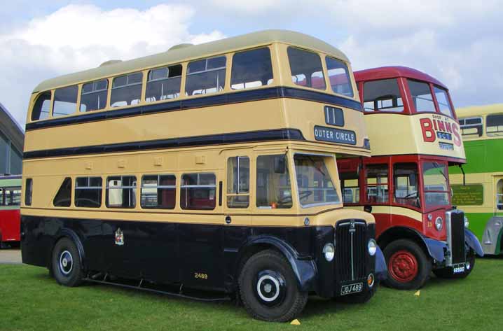 Birmingham City Transport Crossley DD42 2489 & Sunderland 13