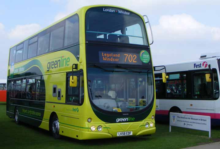 First Berkshire Grren Line Volvo B9TL Wright Eclipse Gemini VNX37274