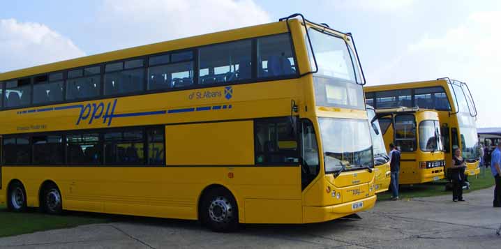 PPH Optare Olympus & East Lancs Volvo B9TLs, Duple B10M & Scania/Irizar