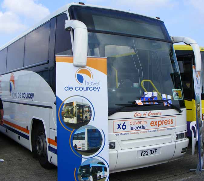 de Courcey Travel Oxford Volvo B10M Plaxton Excalibur Y23OXF