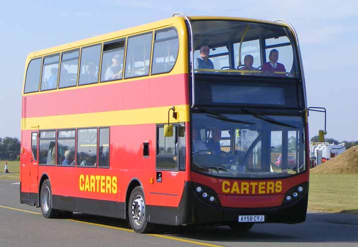 Carters Alexander Dennis Enviro400 AY58CYJ