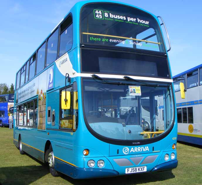 Arriva Midlands Volvo B9TL Wright Eclipse Gemini 4208