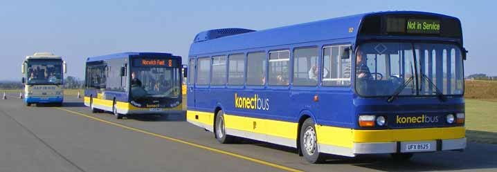 Konect Leyland National 152 & Optare Tempo 412