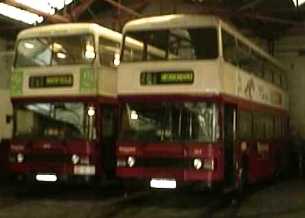 Olympians in Yorkshire Buses livery