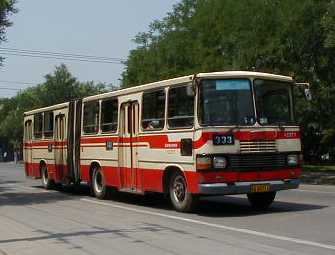 Beijing articulated bus