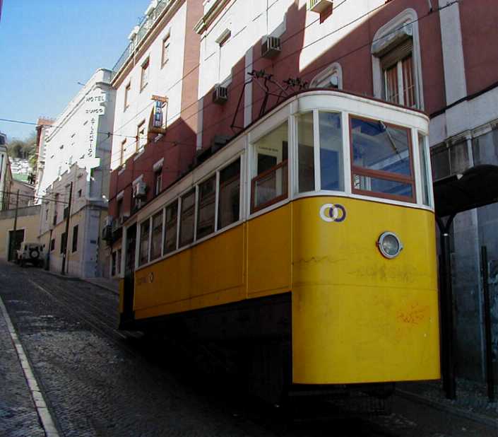 CARRIS Gloria funicular Tram