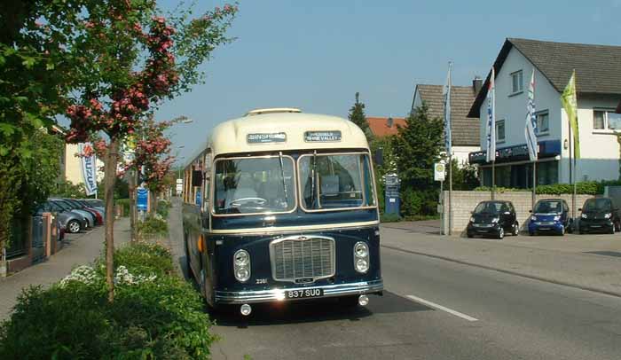 Royal Blue RELH in Sinsheim Town Centre