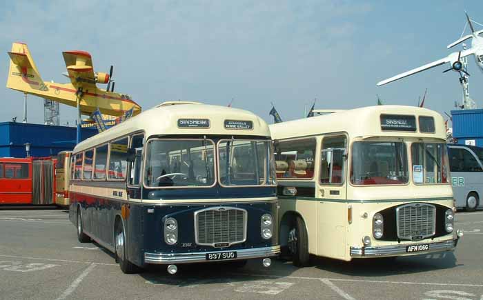 Royal Blue & Crosville RELHs at Sinsheim Technik Museum