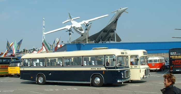 Royal Blue & Crosville RELHs at Sinsheim Technik Museum