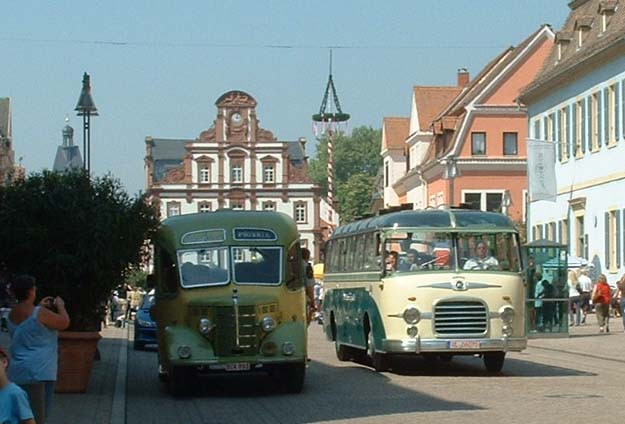 Setra S10 and de Zigeuner Bedford OB Duple