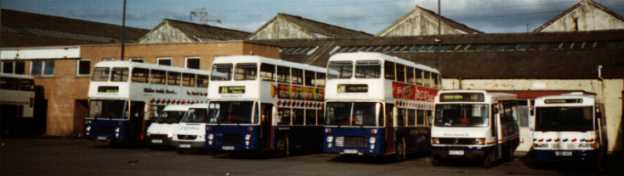 Western National Laira Bridge bus depot