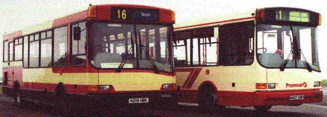 Red Rose Travel Dennis Dart UVG N219HBK