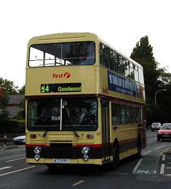 First Leicester Dennis Dominator East Lancs A77FRY