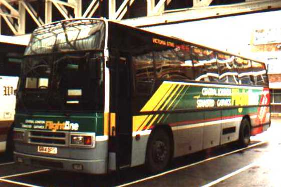 Green Line Volvo/Plaxton Paramount Stanstead-Gatwick