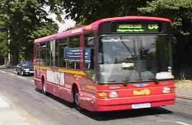 First Uxbridge Buses Dennis Dart Marshall DML195