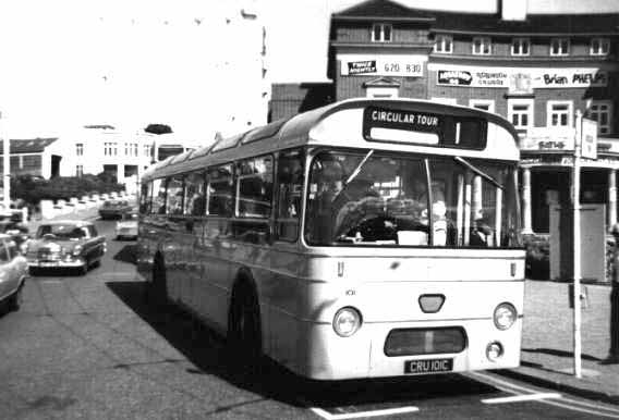 Bournemouth Willowbrook Leyland Leopard CRU101C