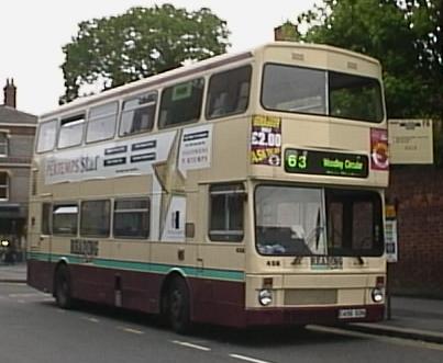 Reading Buses MCW Metrobus 456