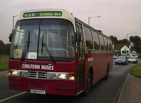 Chiltern Queens Leyland Tiger Duple Dominant EBW107Y