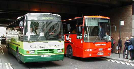 Southend Transport Green Line Plaxton Paramount