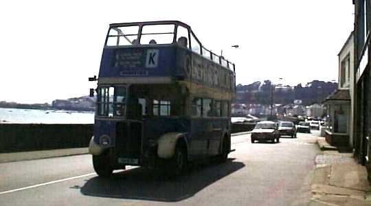 Guernsey Bus AEC Regent 3RT Weymann 14