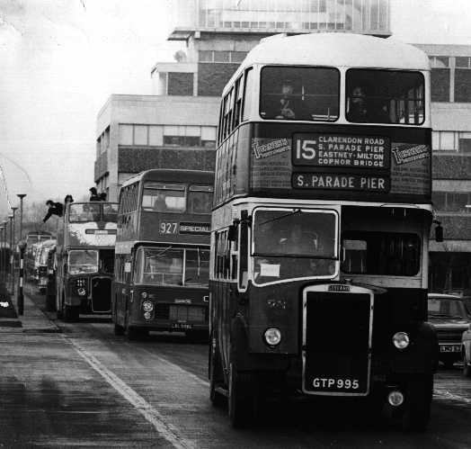 Portsmouth City Transport Leyland Titan GTP995