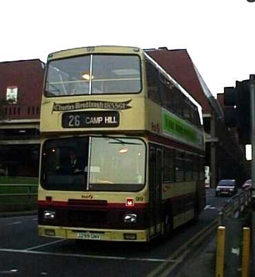 First Northampton Volvo Citybus J299GNV