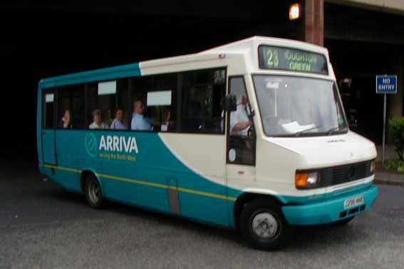 Arriva North West Mercedes 709D Reeve burgess 133