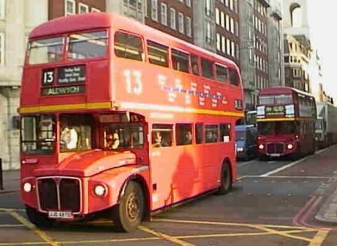 London Sovereign Routemaster JJD417D