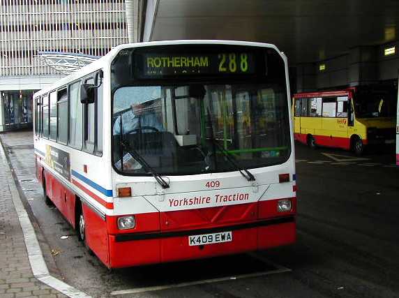 Yorkshire Traction Dennis Dart Wright Handybus 409