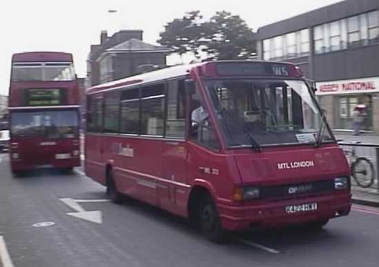 MTL London Optare MetroRider MRL222