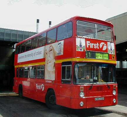 First Southampton Leyland Atlantean East Lancs KOW273Y