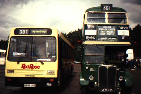 London Transport Country Area AEC Regent 3RT Weymann RT3496