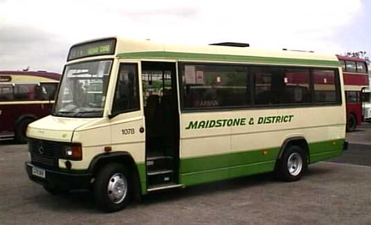 Maidstone & District Mercedes 609D Reeve Burgess 1078